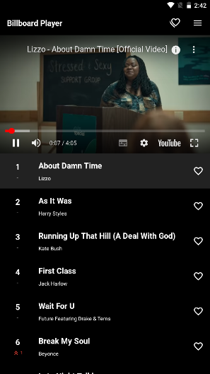 Billboard中國榜單(Billboard Player)