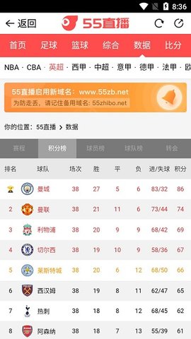 55看球網
