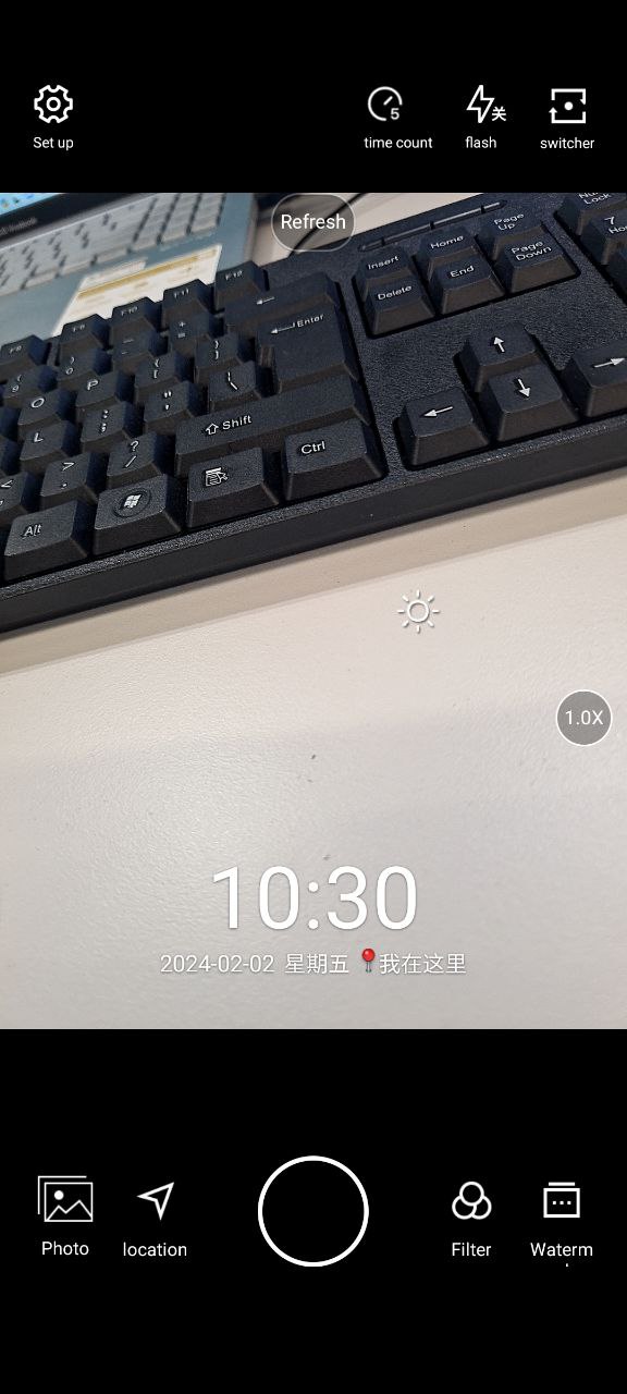 馬克水印相機