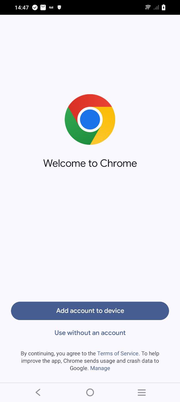 chrome瀏覽器