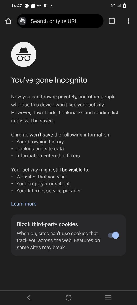 chrome瀏覽器