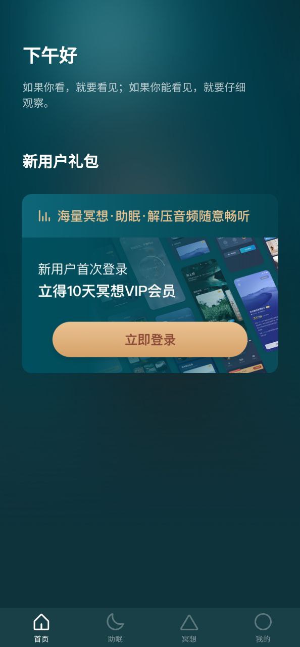 看見冥想