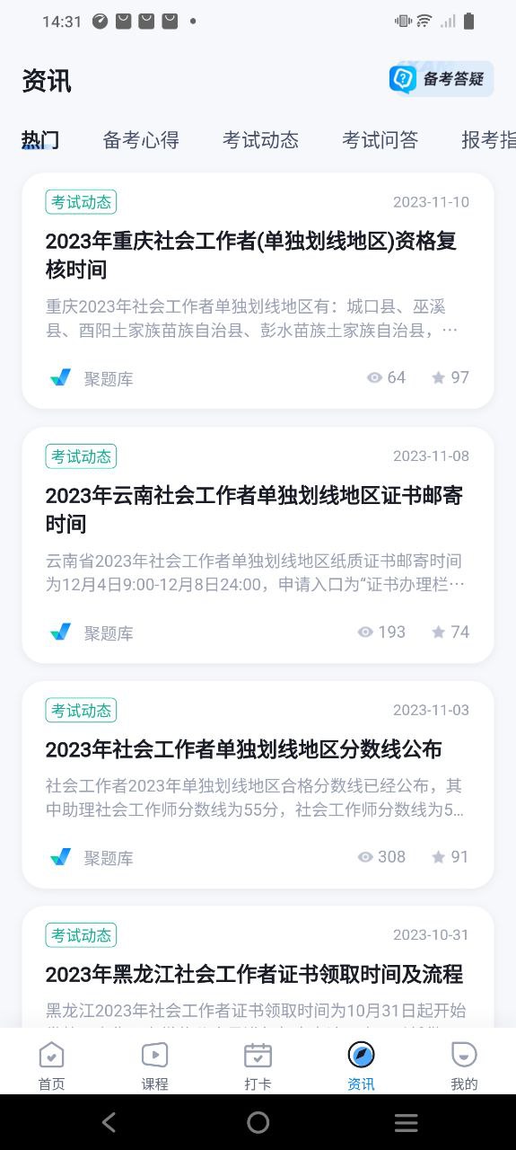 社會工作者考試聚題庫