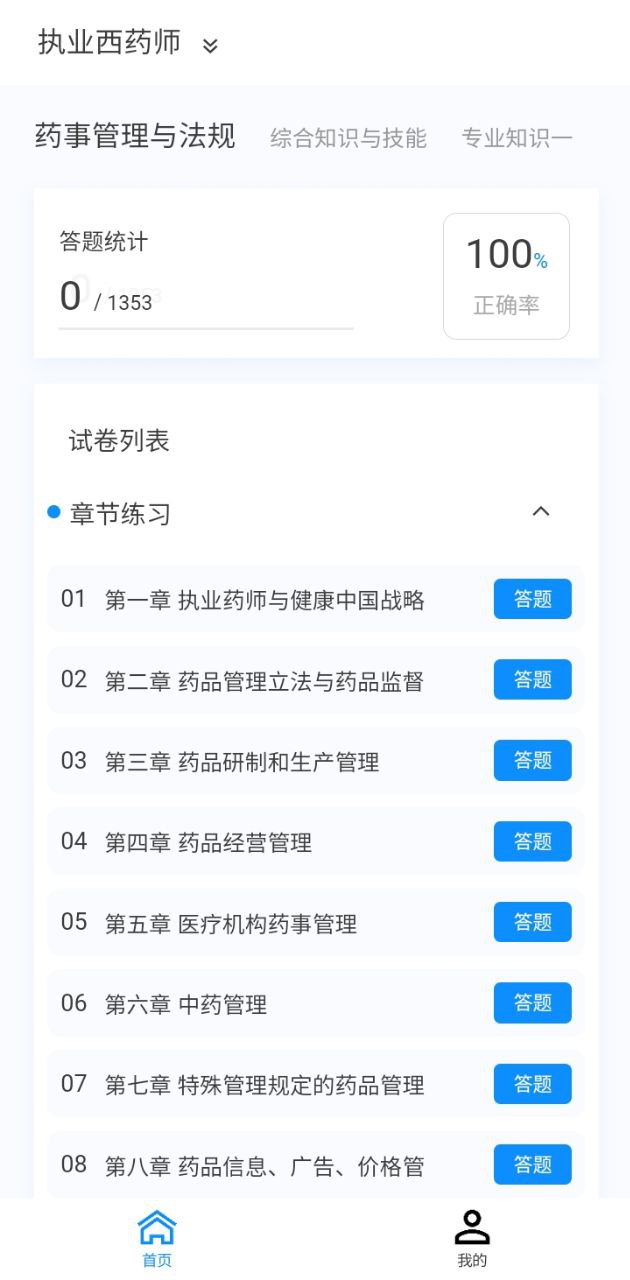 執業藥師原題庫