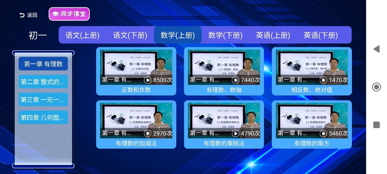 初中同步課堂
