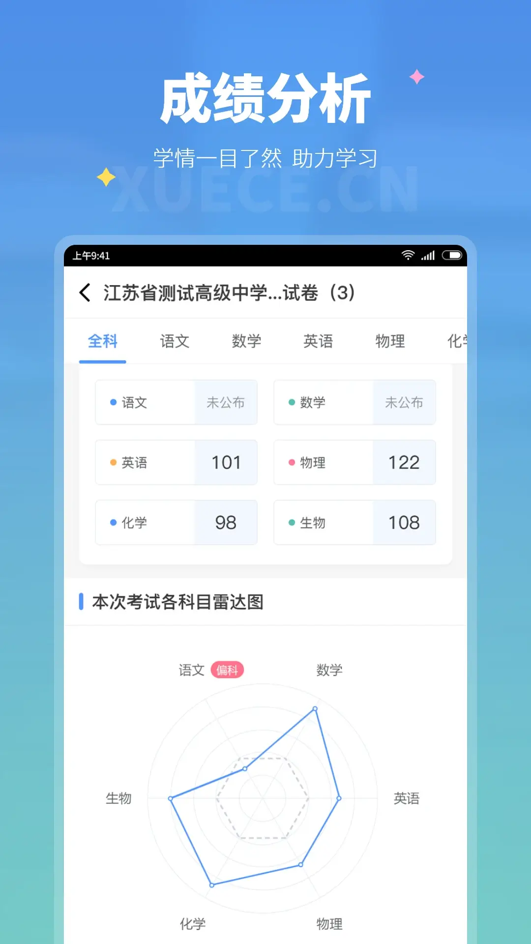 學(xué)測(cè)網(wǎng)學(xué)生版