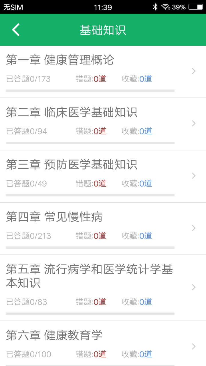 健康管理師題庫