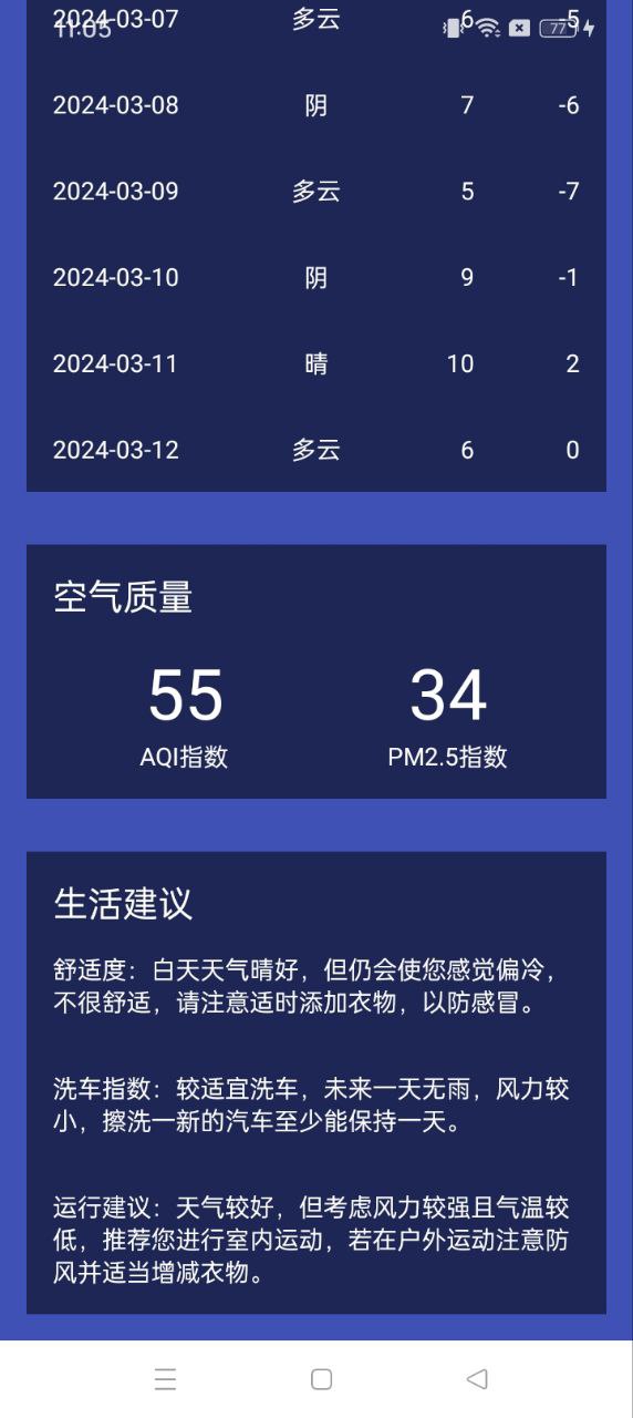 巧星天氣手機
