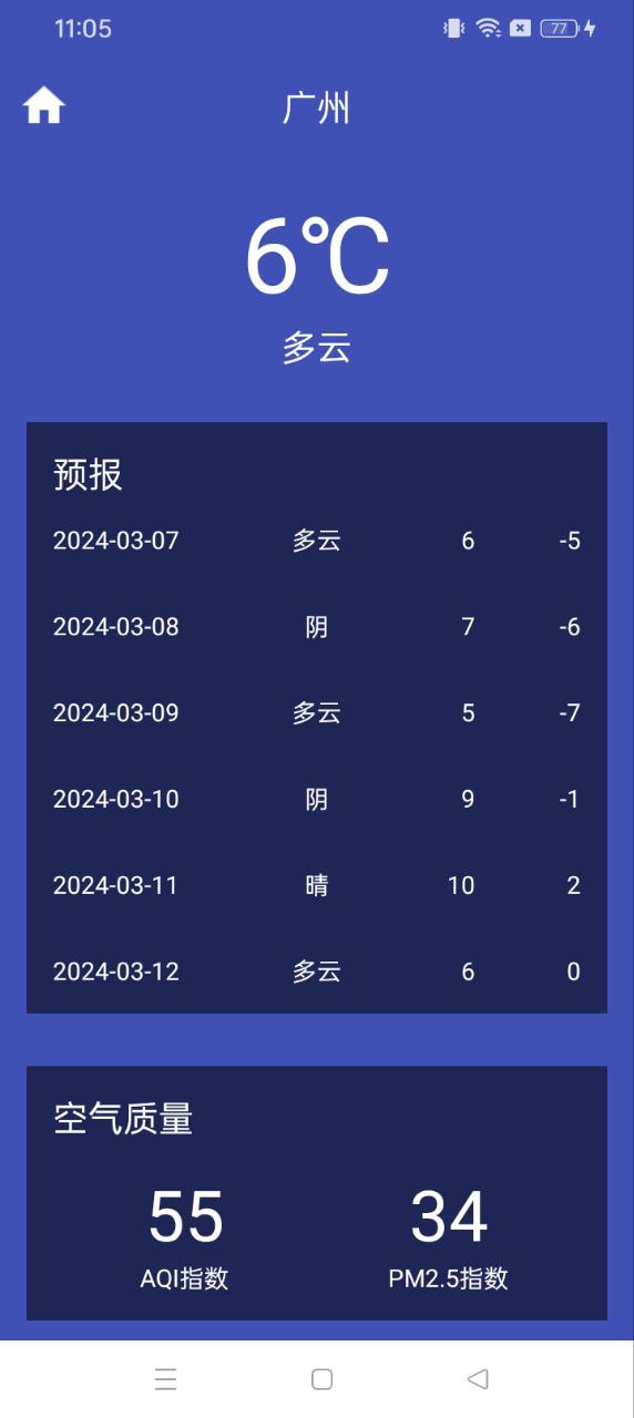 巧星天氣手機