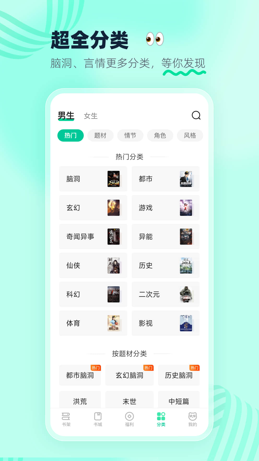 熊貓腦洞小說