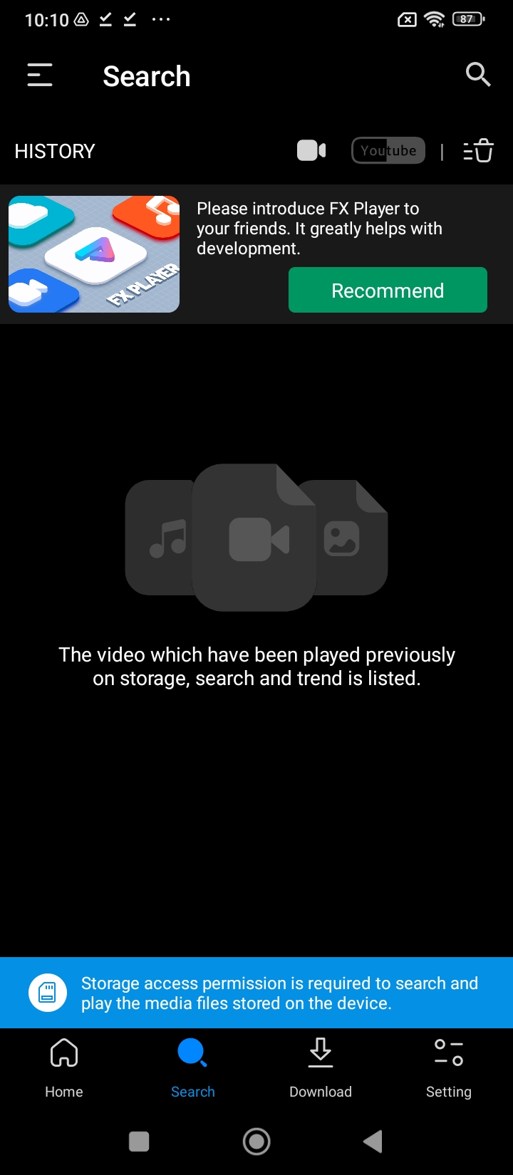 fXPlayer萬能視頻播放器