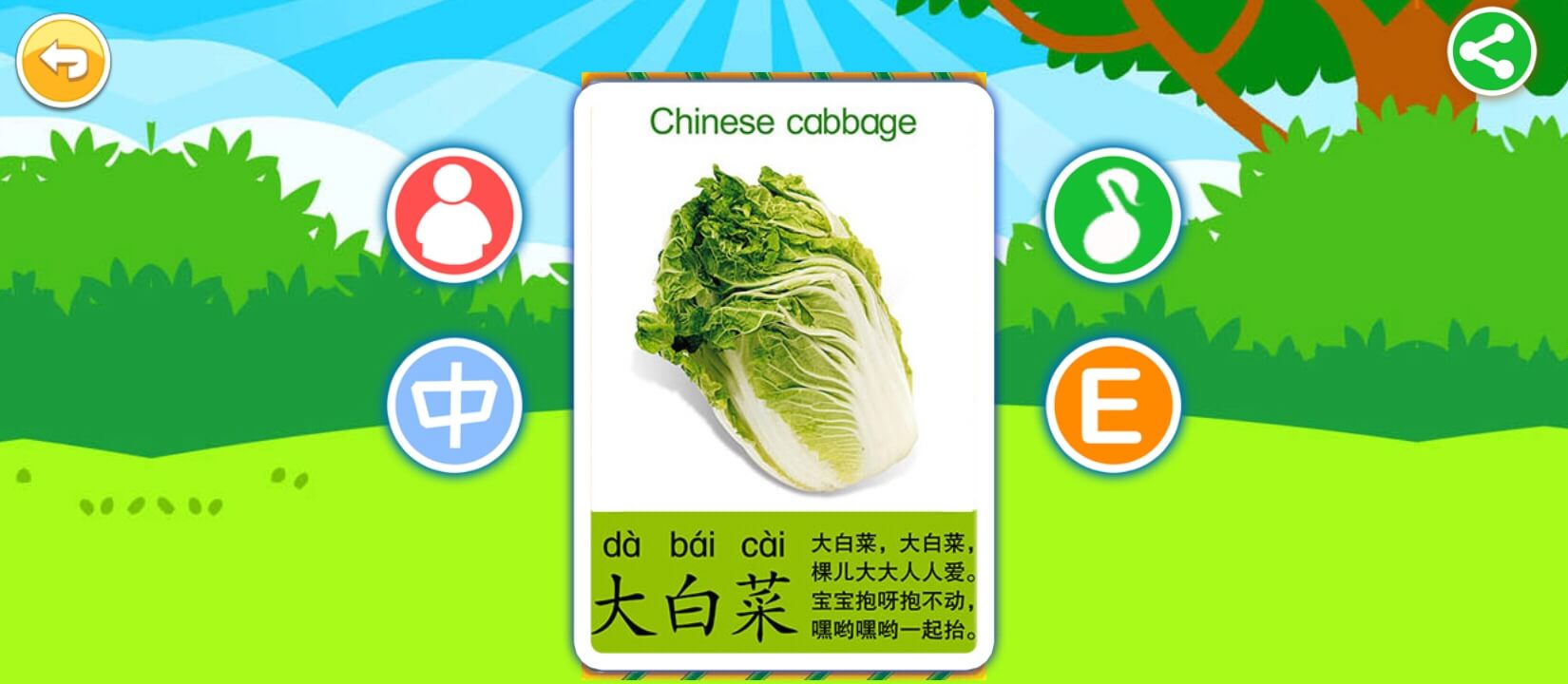 寶寶蔬菜水果認(rèn)知