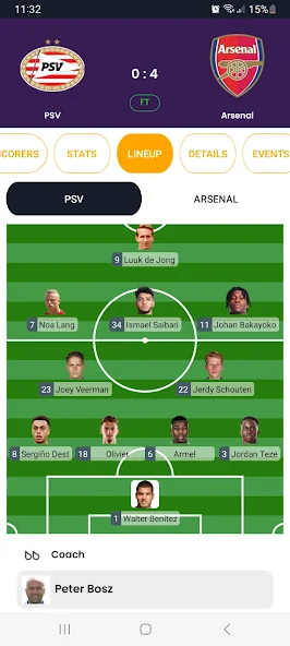 Live Football Scores