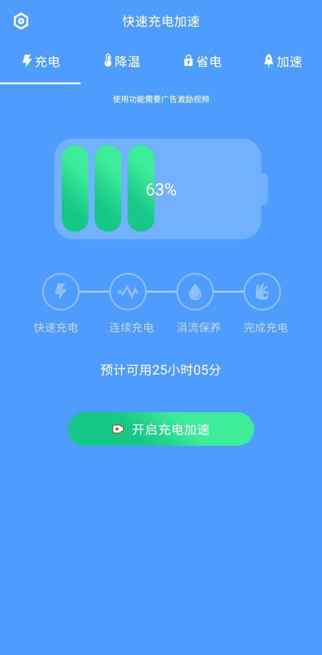 快速充電加速應用