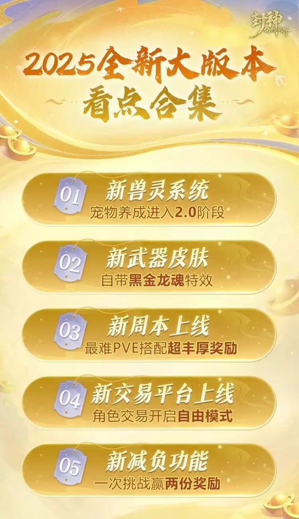 全新游戲版本更新！盡享新武器皮膚、獸靈系統(tǒng)和交易平臺(tái)福利！