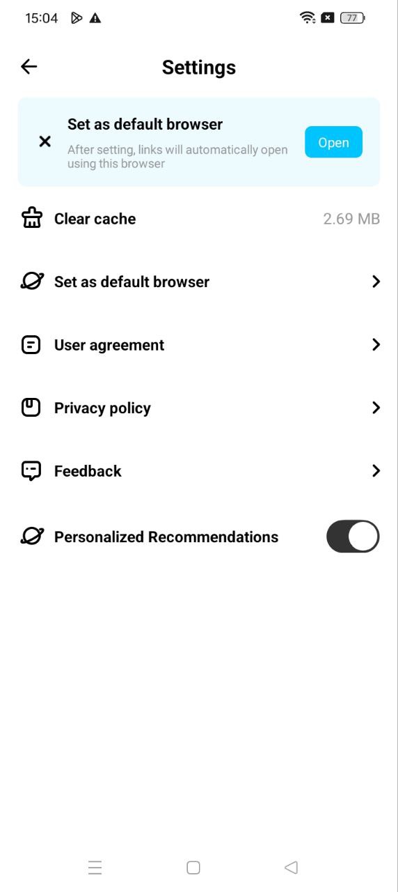 全能瀏覽器Android版