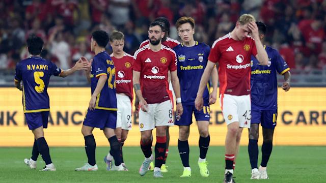東盟全明星1-0擊敗曼聯，季后賽友誼賽中魯本·阿莫林率隊遭遇失利