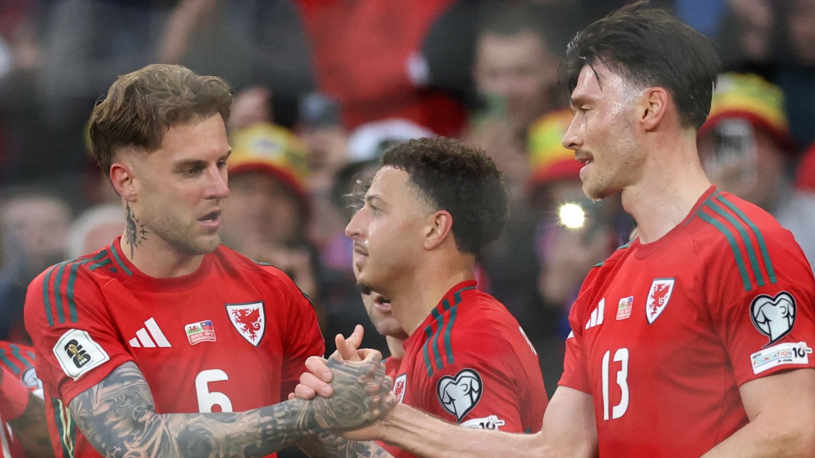 威爾士3-0戰勝支敦士登，鞏固了世界杯晉級的期望