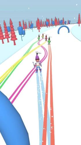 滑雪山3dSkier hill 3d