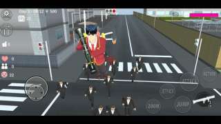 櫻花校園模擬器小狐貍解說新年版(SAKURA SchoolSimulator)