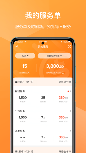 網格倉司機