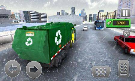 道路清掃車?yán)嘡oad Sweeper Garbage Truck Sim