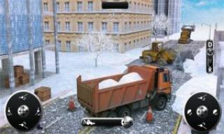 模擬鏟雪車