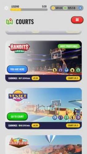 閑置籃球傳奇大亨Basketball Legends