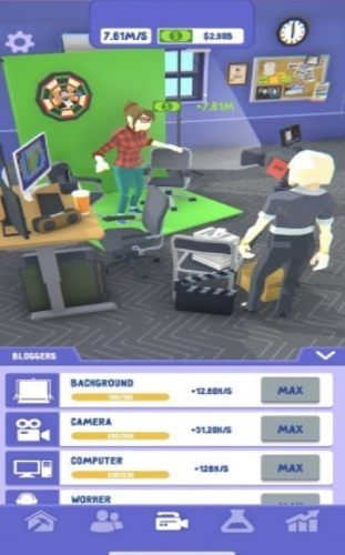 閑置公司辦公室Startup Office Idle