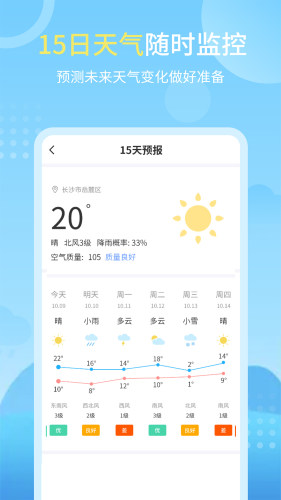 天氣實況預報