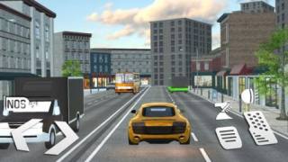 R8汽車公路交通賽車R8 Highway Car Traffic Racing