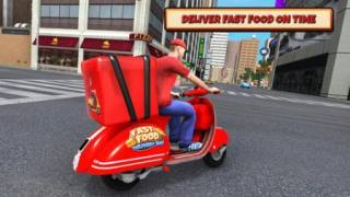 外賣小哥Fast Food Delivery Boy