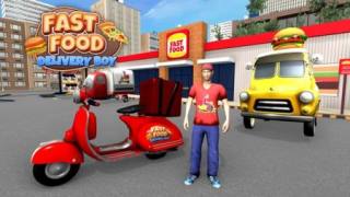 外賣小哥Fast Food Delivery Boy