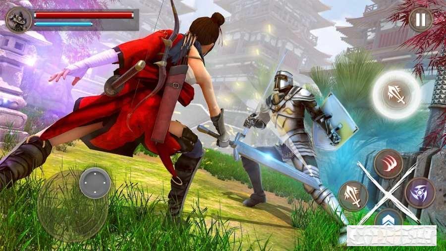 忍者戰士武士游戲