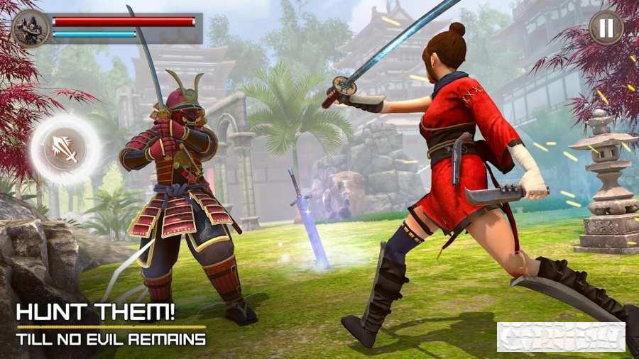 忍者戰士武士游戲