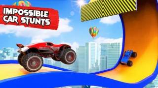 怪物卡車汽車特技(Monster Truck Stunt)