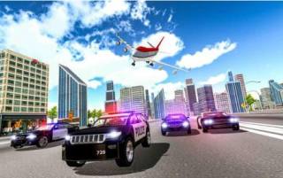 警車運輸卡車Police Car Transport Truck