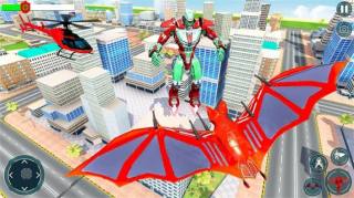 蝙蝠機器人超級英雄(Real Bat Robot Man Robot Game)