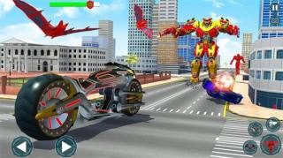 蝙蝠機器人超級英雄(Real Bat Robot Man Robot Game)