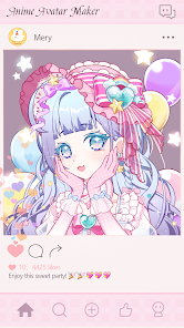 夢幻美少女次元頭像制作(Anime Avatar Maker)