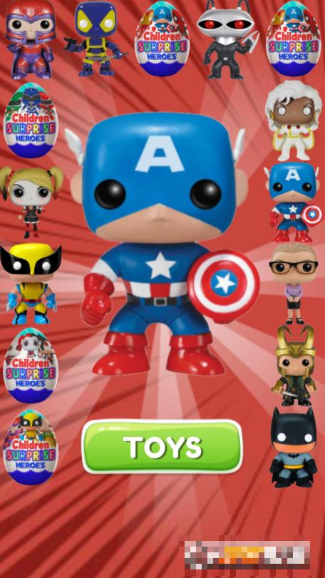 超級英雄奇趣蛋Surprise Eggs Super Heroes