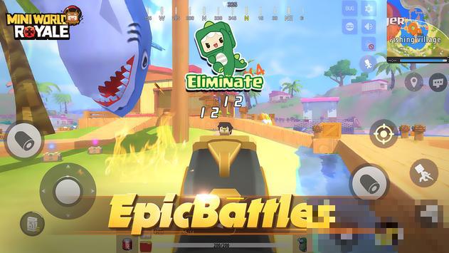 迷你世界槍戰精英國際服2022最新版(Mini World Royale)